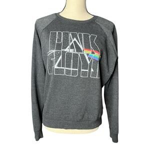 Lucky Brand Pink Floyd Women's Sweatshirt in Gray Size Small